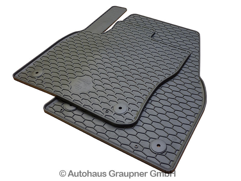 VW Original Gummifussmatten Plus Touran II ab 2015 vorn hinten Gummimatten  Satz 5QB061550 041