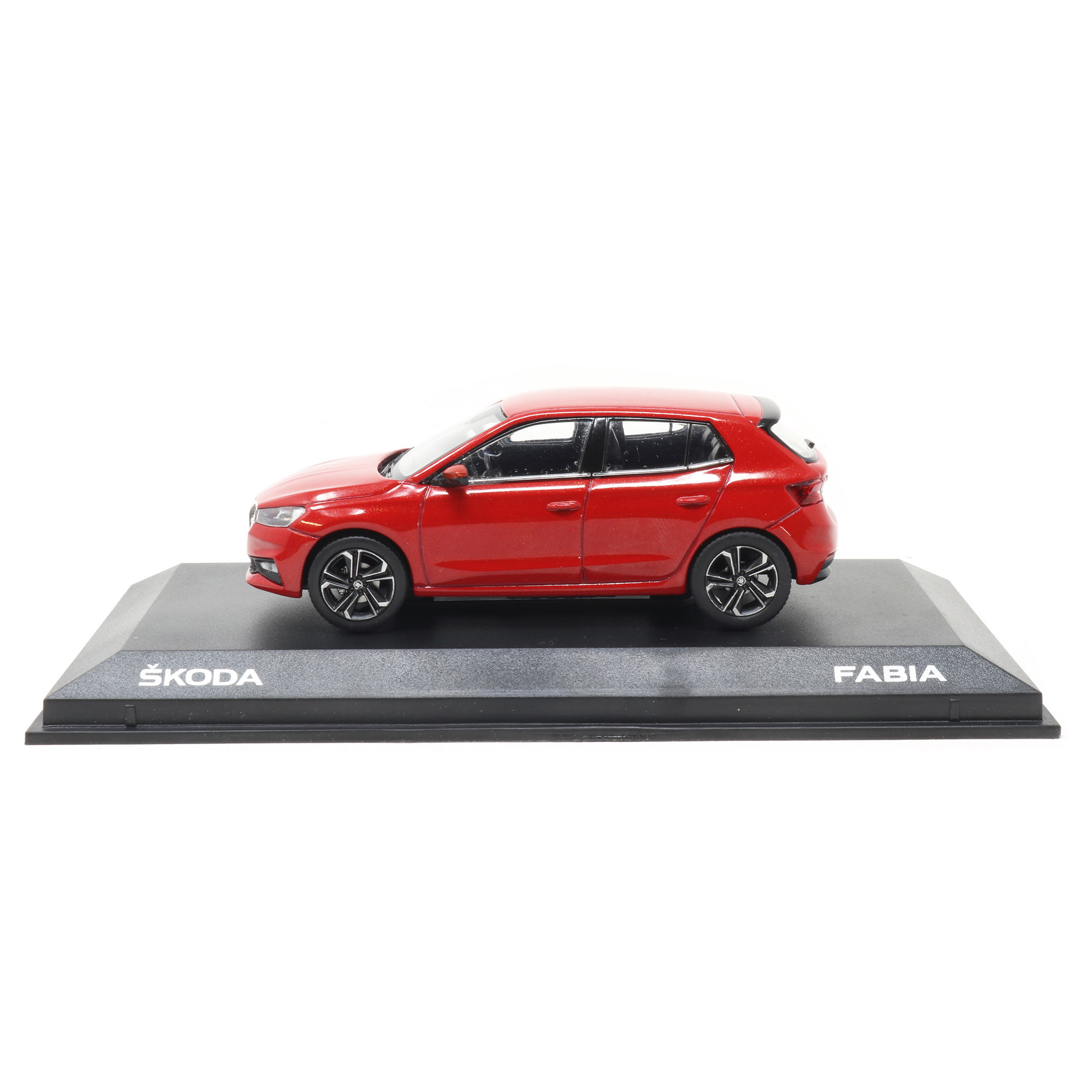 Fabia IV - offizielles Skoda Auto, a.s. Diecast Modell - VELVET RED