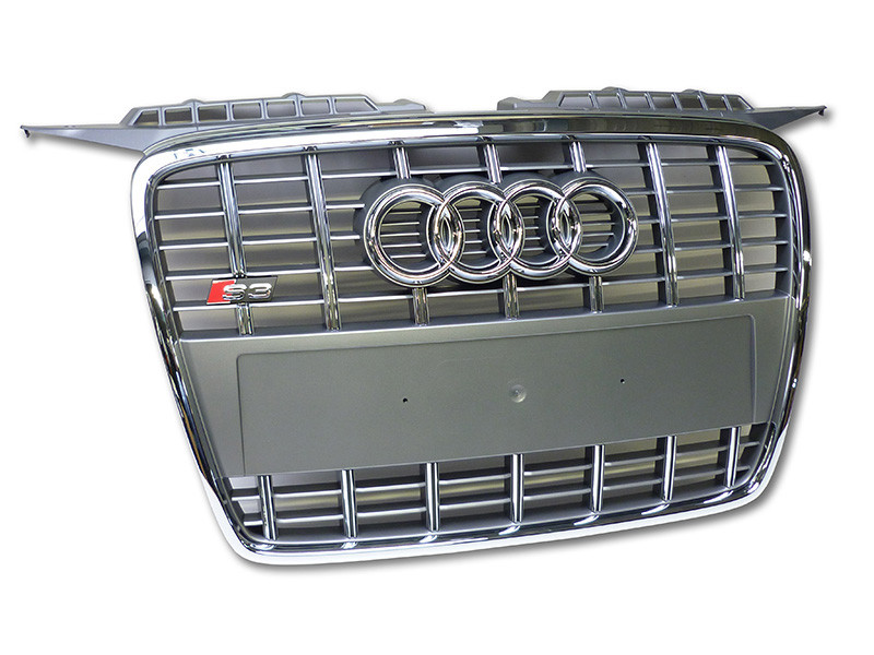 ✔️Sportliches Design - Audi Q5 8R Kühlergrill Chrom 