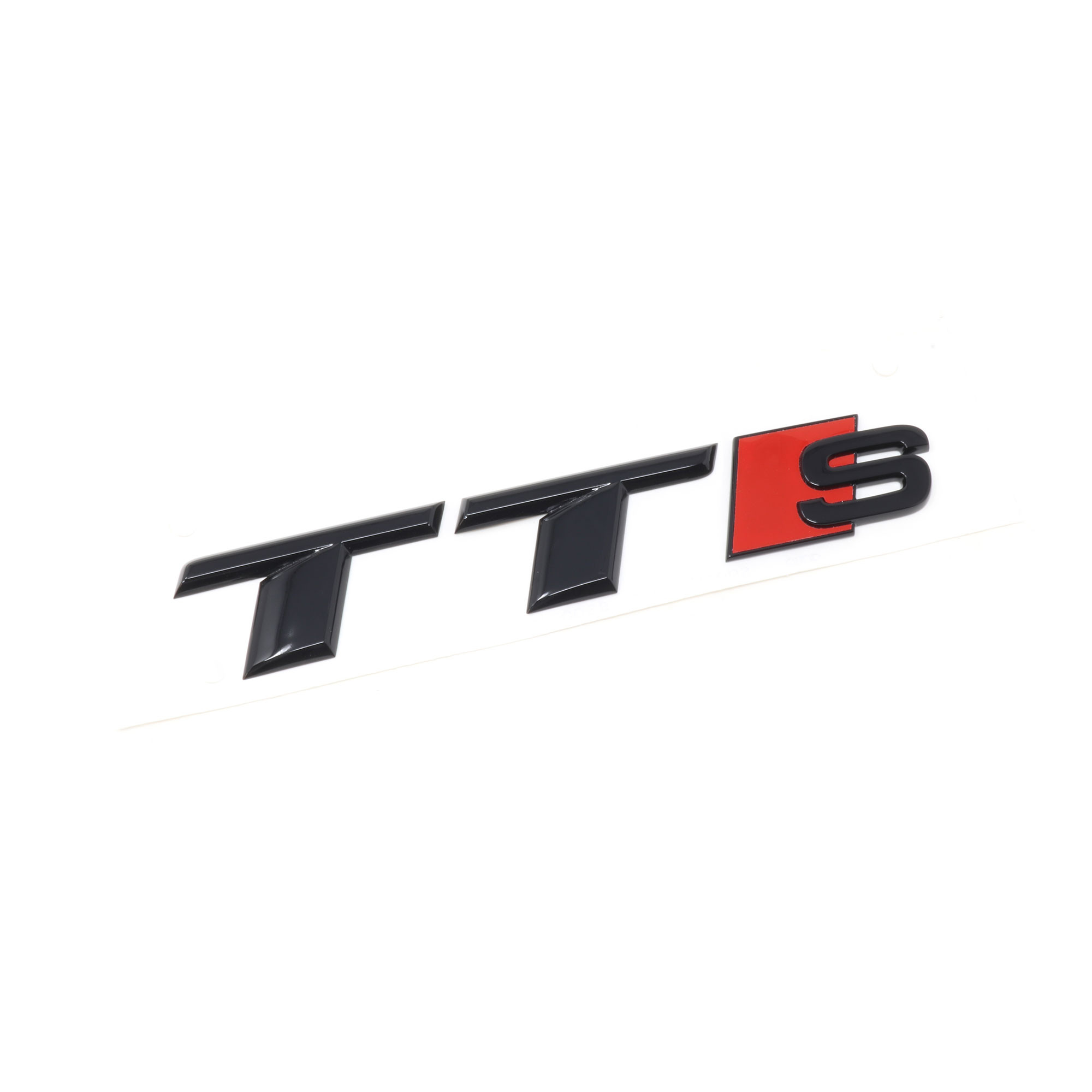 Audi TTS Schriftzug Schwarz Emblem Logo Hinten Heckklappe 8S0071804 Heck TT  Original