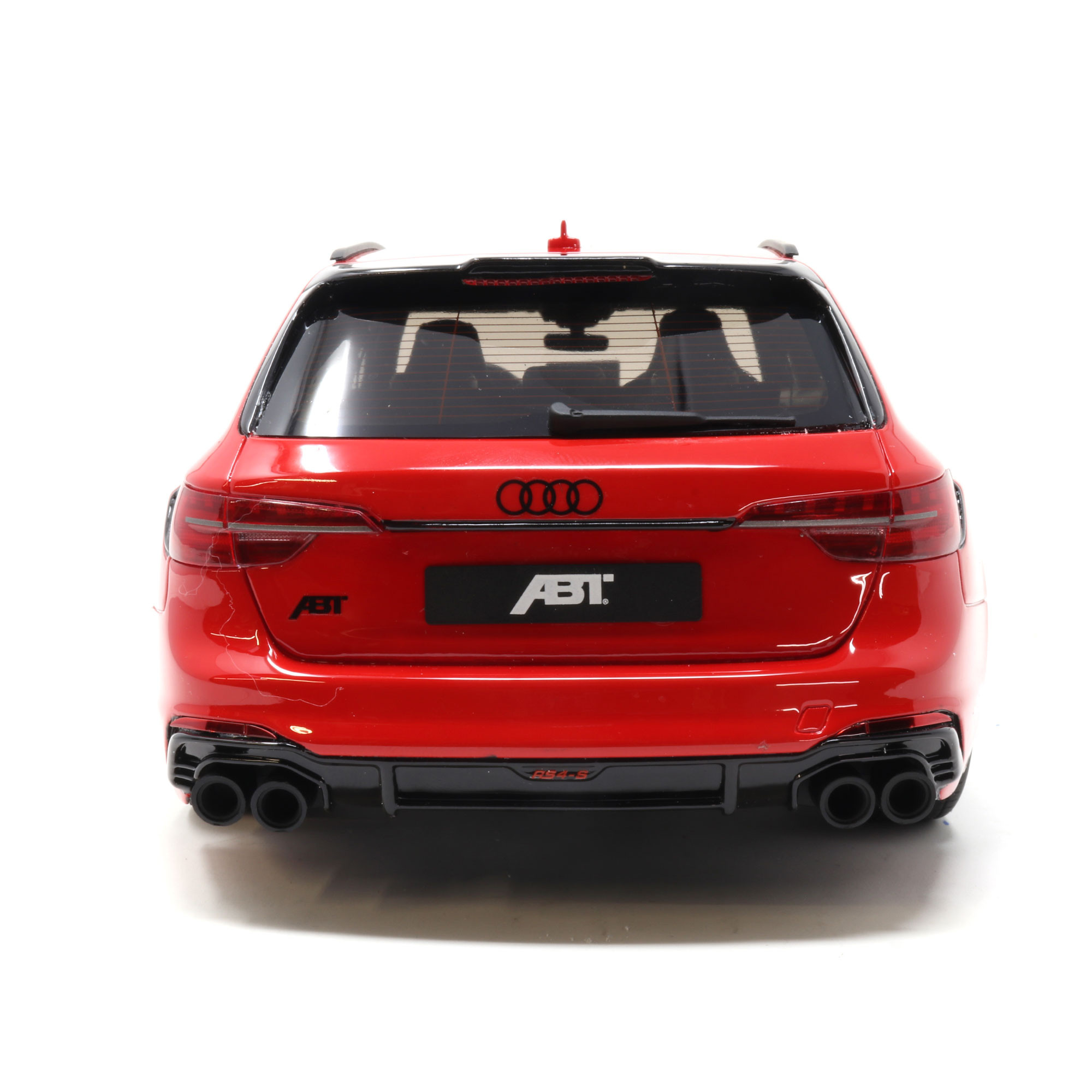 ABT Audi RS4-S Avant 1:18 Modellauto Red 1/18 Miniatur Rot GT