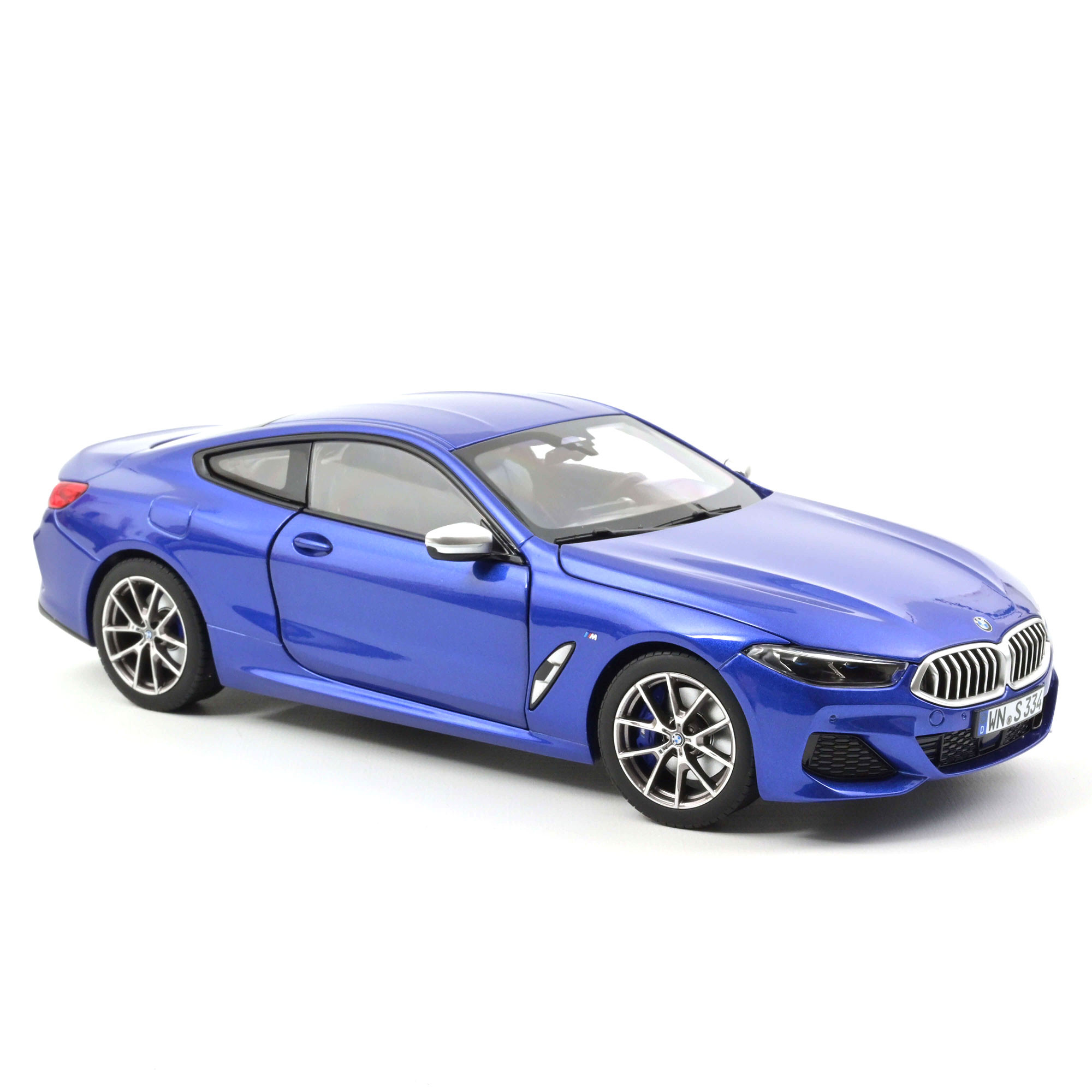 BMW M850i Coupe 1:18 Modellauto Miniatur 1/18 Blue Metallic Blau