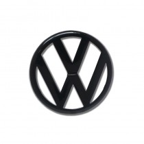 VW Zeichen Golf 4 VI Schwarz Frontgrill Front Volkswagen Emblem Logo Badge 1J0853601A 041
