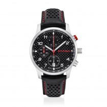 Audi Sport Chronograph Carbon Schwarz 3101900500 Armbanduhr Uhr Watch Original