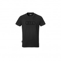 Audi Herren T Shirt Schwarz 313170180 Audi Ringe S M L XL XXL XXXL
