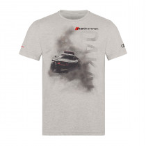 Audi Sport Herren T-Shirt Dakar S M L XL XXL T Shirt Beige Melange RS Q e-tron 3132103502 3132103503 3132103504 3132103505 3132103506