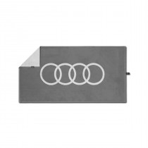 Audi Handtuch hellgrau 50x100cm Badetuch 3132501300