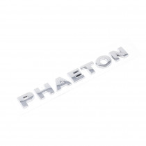 PHAETON Schriftzug Heckklappe chrom hinten Original VW Phaeton 3D0853687A