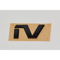 Skoda IV Schriftzug schwarz Logo Emblem 3P0853687F 041