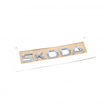 Original Skoda Schriftzug Heckklappe 3V0853687 2ZZ Chrom Emblem Logo Aufkleber