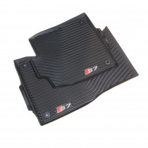Audi S7 Sportback Allwetterfußmatten vorn 4G8061221A 041 Gummimatten Fussmatten Original