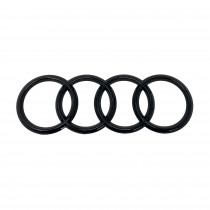 Original Q7 4M Audi Ringe Schwarz 4M0853605 glänzend Grill Vorne Logo Emblem 4M0071801