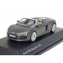 Audi R8 Spyder V10 1:43 Argusbraun matt 5011618533 Herpa Modellauto braun