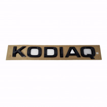 Skoda Kodiaq Schriftzug Schwarz Emblem Logo Heckklappe Hinten 565853687H 041