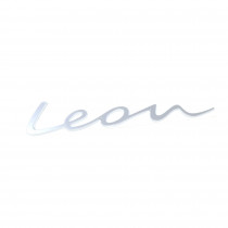 Seat Leon Schriftzug Alu Standart Heckklappe Emblem Logo hinten 5FA853687 3Q7