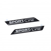 Original Skoda Enyaq Sportline Plakette links rechts Aufkleber Emblem Logo Sport 5LA853041B TW4 5LA853042B TW4