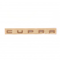 Seat Cupra Schriftzug Hinten Emblem Kupfer