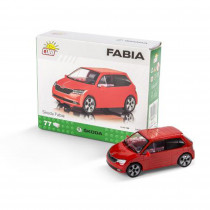 Skoda COBI Bausatz Modellauto FABIA 1:35 Rot Miniatur 6V0087558