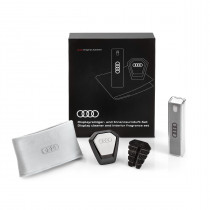 Audi Pflegeset Displayreiniger Duftspender Reinigungstuch Duftset 80A057800