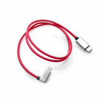 Ladekabel USB C auf Apple Lightning Audi Ladeadapter USB Kabel Rot 8S0051435L