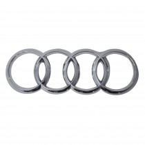 Audi Zeichen Hinten Chrom Emblem Logo Audi Ring Selbstklebend 8V0853742 2ZZ
