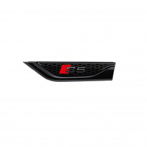 Audi S5 Schriftzug Schwarz Emblem Logo 8W6071807E Links