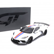 Hennessey Chevrolet Corvette C8 1:18 Modellauto Weiß Miniatur 1/18 White GT317 Original GTSpirit GT Spirit 317