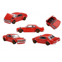 Nissan Skyline 2000GT-R (KPGC10) Kaido Street V1 1969 1:64 Modellauto KHMG175