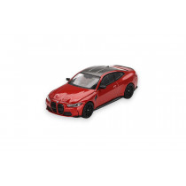 BMW M4 Competition (G82) Sakhir Orange 2024 1:64 Modellauto Mini GT MGT00811-L Plan B MGT00811