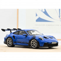 Porsche 911 GT3 RS 1:18 Modellauto Miniatur 1/18 Sharkblue Norev 187358 Blau Blue 