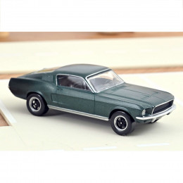 Ford Mustang 1968 Fastback 1:43 Modellauto Miniatur 1/43 Green Grün Metallic Bullitt Steve McQueen 270583 Norev 