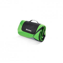 Skoda Picknickdecke MVF17-262 Grün 150x200cm Decke Stranddecke Campingdecke