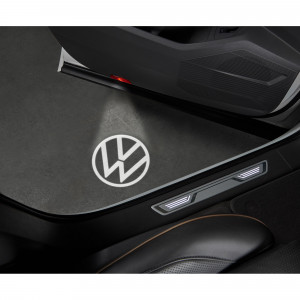 VW LED Logoleuchten für Türverkleidung Einstiegsleuchten NEUES VW Logo Original 000052120F
