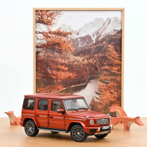 Mercedes Benz G Klasse 2024 Kupferorange 1:18 Modellauto Norev 183033