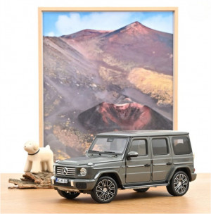 Mercedes Benz G Klasse 2024 Classicgrau 1:18 Modellauto Norev 183035