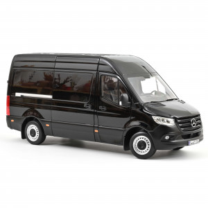 Mercedes-Benz Sprinter 2018 Schwarz 1:18 Modellauto Norev 183041