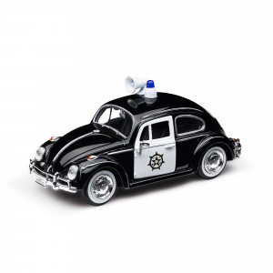 VW Police Bettele 1966 Polizei Schwarz Weiß Käfer 1H2099303
