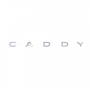 VW Caddy Schriftzug Heckklappe Emblem Aufkleber Logo Flügeltür 2K7853687A 2ZZ