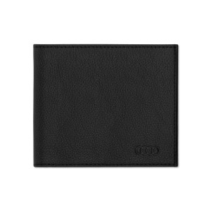 Audi Geldbörse Leder Herren schwarz Börse Geldbeutel Portemonnaie 3152100900