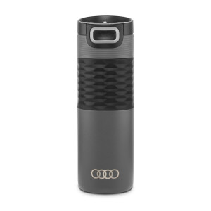 Audi Isolierbecher Edelstahl grau Thermobecher Becher Kaffeebecher 3292500100