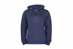 VW Damen Kapuzen Sweatshirt Dunkelblau Pullover Hoodie Gr. S M L  XL 330084140A-E 530