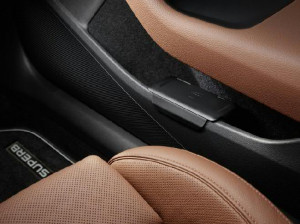Skoda Superb IV Abfallbehälter Innentür schwarz 3P0061107