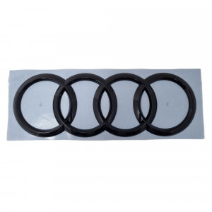 Audi Zechen Schwarz Hinten Heckklappe Logo Emblem Ringe 4M0853742D T94