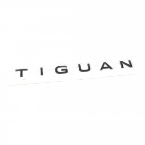 Original VW Tiguan Schriftzug Heckklappe Schwarz Hinten Emblem Logo Aufkleber 571853687A 041