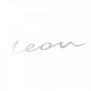 Seat Leon Schriftzug Alu Standart Heckklappe Emblem Logo hinten 5FA853687 3Q7