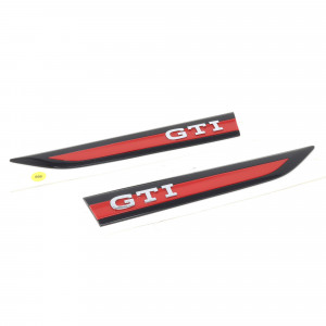 Original Golf 8 GTI Plaketten seitlich Kotflügel Logo Embleme Emblem