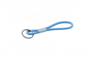 VW Golf Schlüsselanhänger hellblau Anhänger Key Chain Kordel 5HG087010 3H1