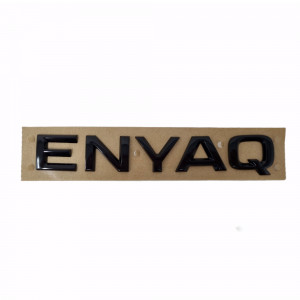 Skoda Enyaq Schriftzug Schwarz Hochglanz Logo Zeichen Emblem 5LG853687A 041