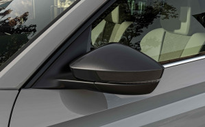 Skoda Spiegelkappen Metallic Schwarz Kamiq Scala Außenspiegelkappen 654072530A