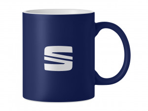 Seat Tasse Blau Coffee Mug Kaffeetasse Kaffeebecher Becher 6H1069601 KAJ